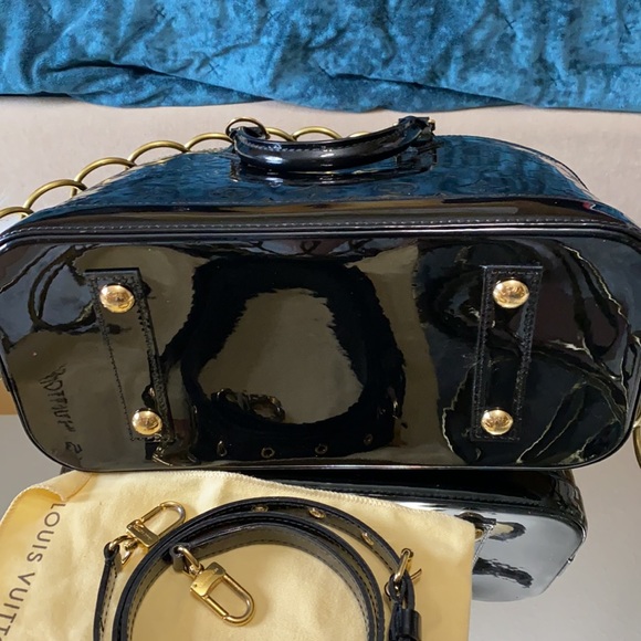 ALMA PM MV BLACK LEATHER PURSE - Picture 4 of 15